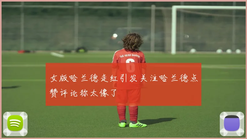 女版哈兰德走红引发关注哈兰德点赞评论称太像了
