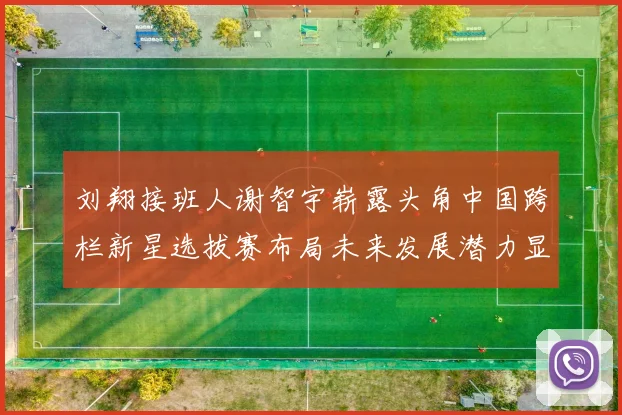 刘翔接班人谢智宇崭露头角中国跨栏新星选拔赛布局未来发展潜力显现